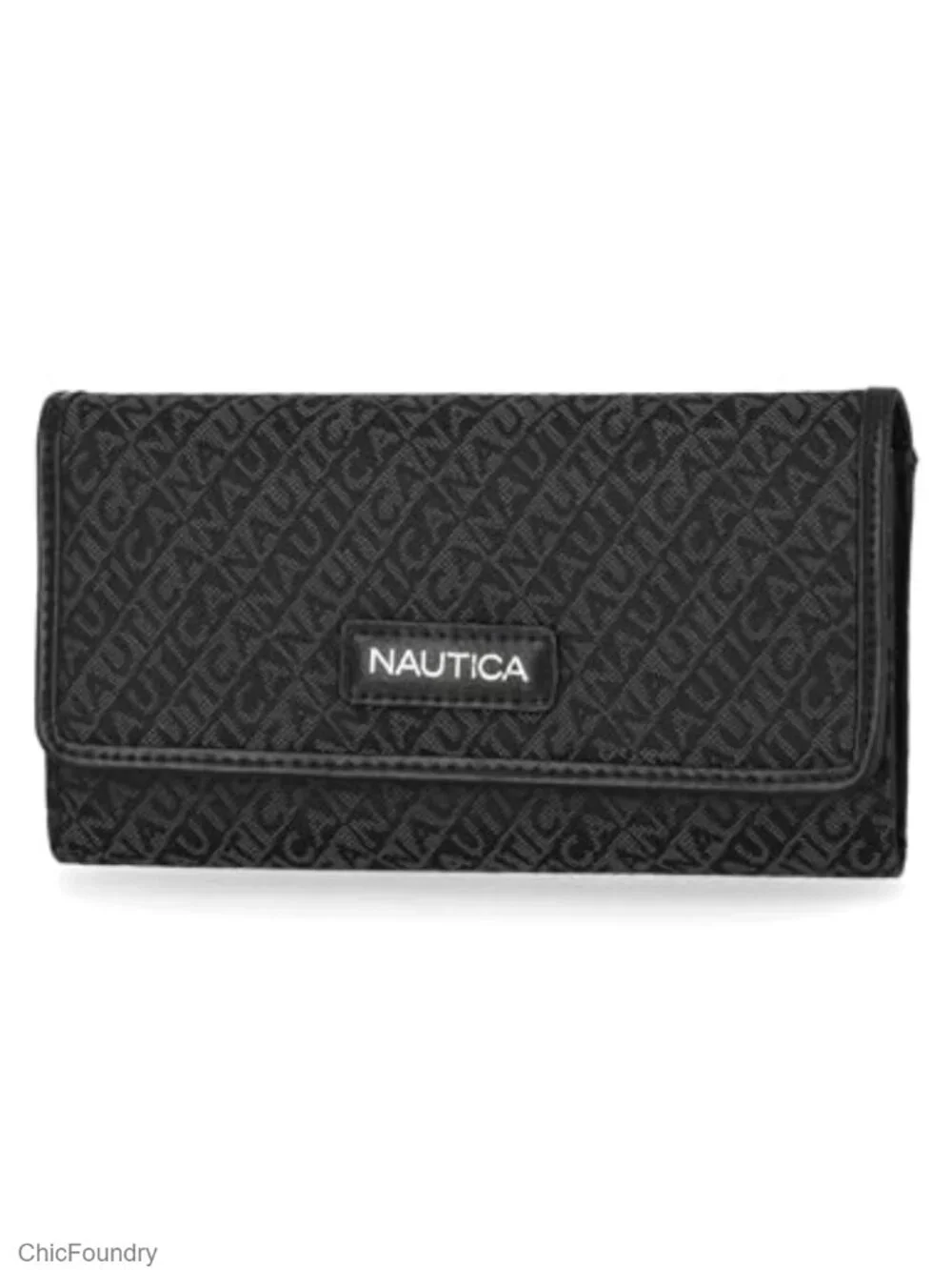 Womens RFID Blocking Nylon Money Manager Wallet with 11 Card Slots, Snap